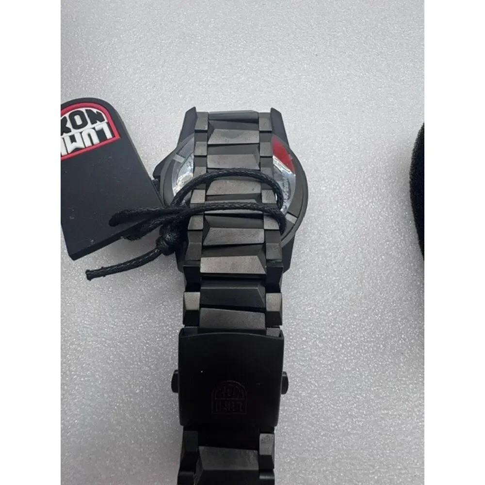 NEW Luminox F-117 Nighthawk GMT Gunmetal Divers Quartz Men's Watch XA.6422